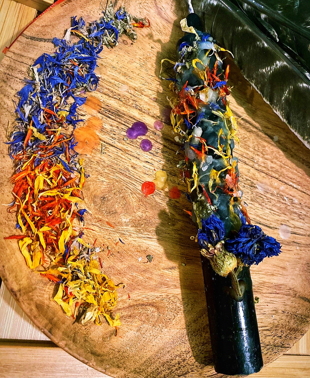 Ritual New Moon Candles
